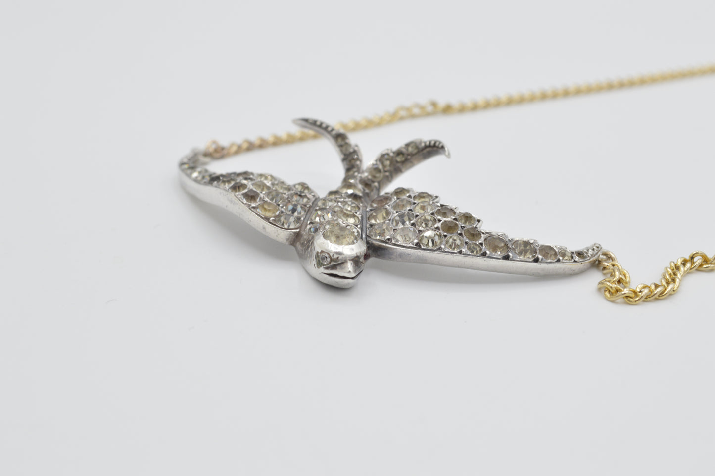 Vintage Silver & Paste Necklace