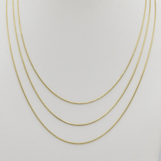 Three-Layered Chain, 14k