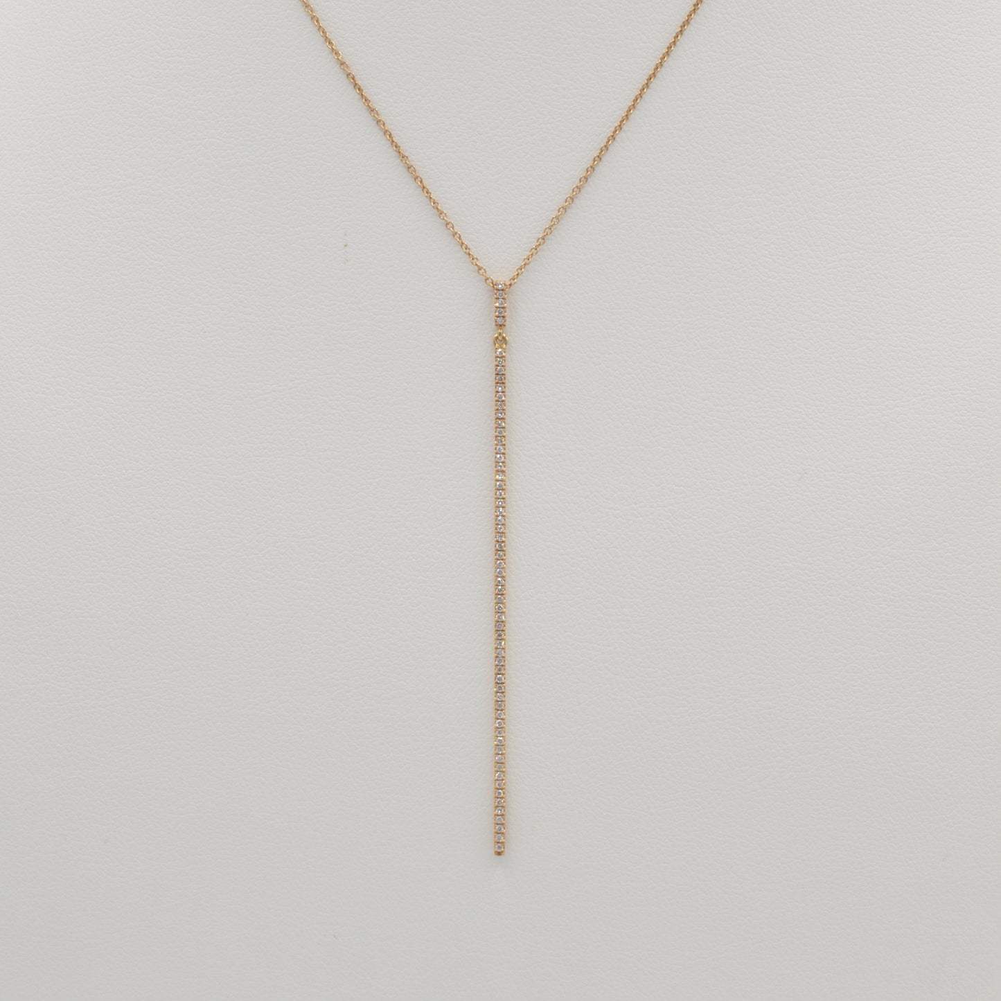 Rose-Gold Diamond Necklace, 18k
