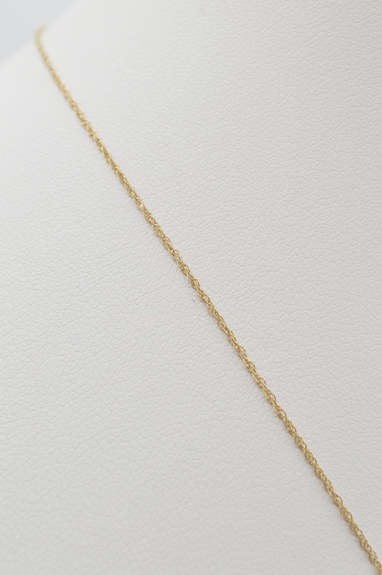 Diamond Donut Necklace, 18"