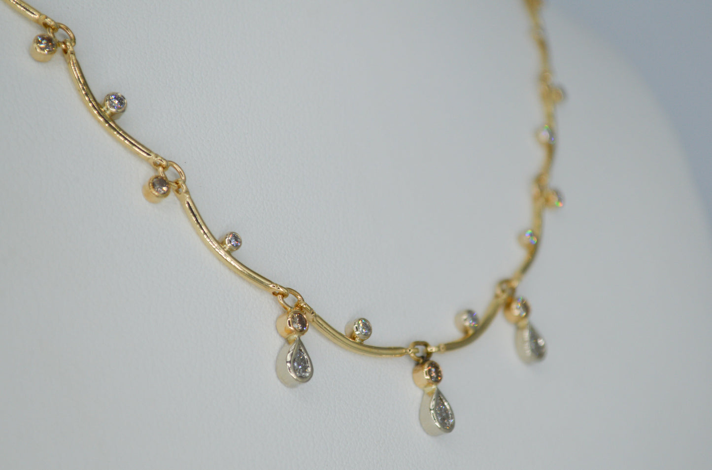 Diamond Drip Necklace