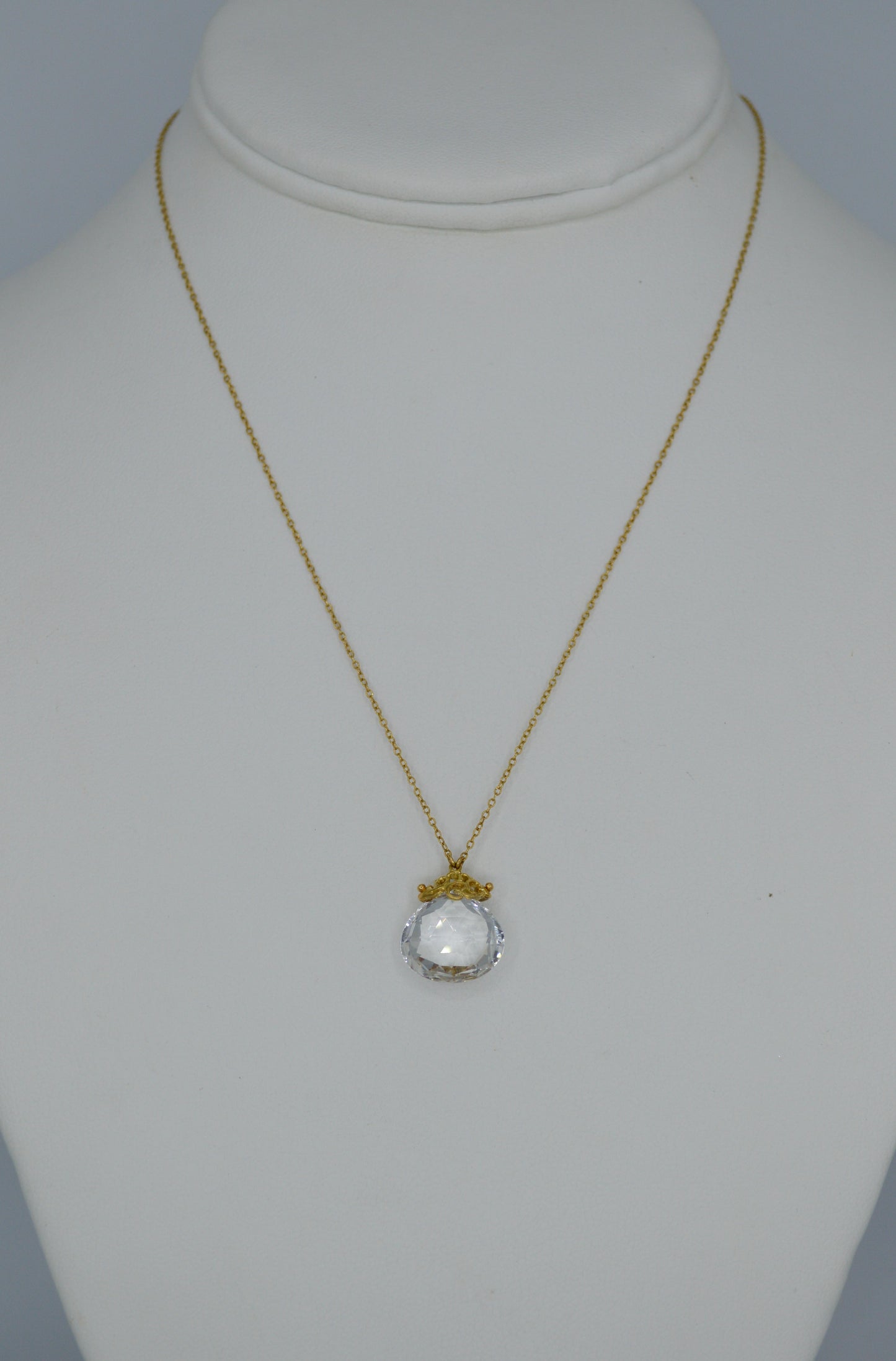 Crystal Drop Necklace
