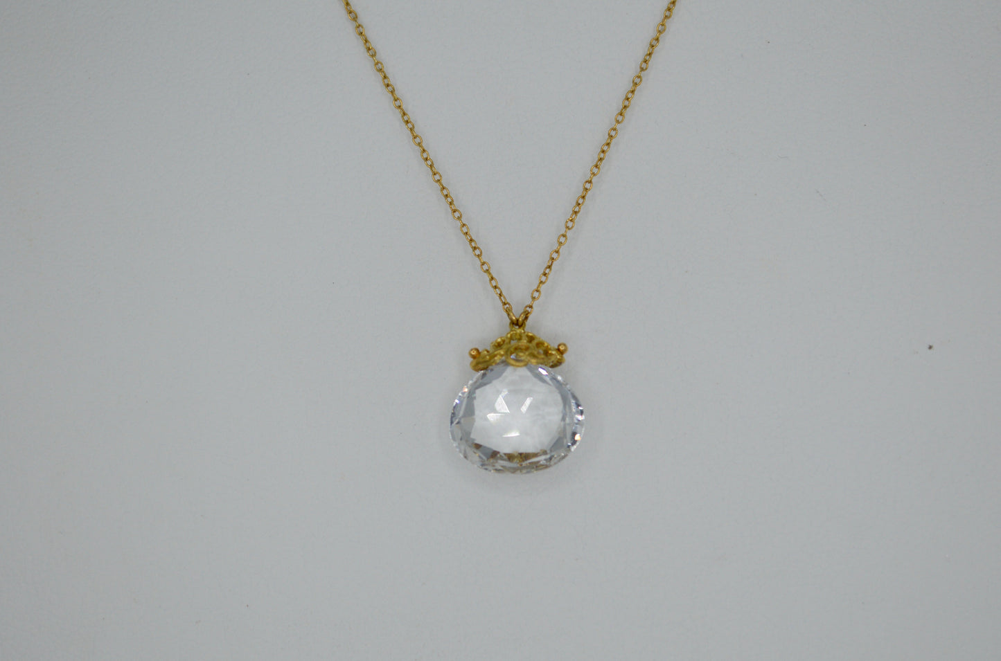 Crystal Drop Necklace