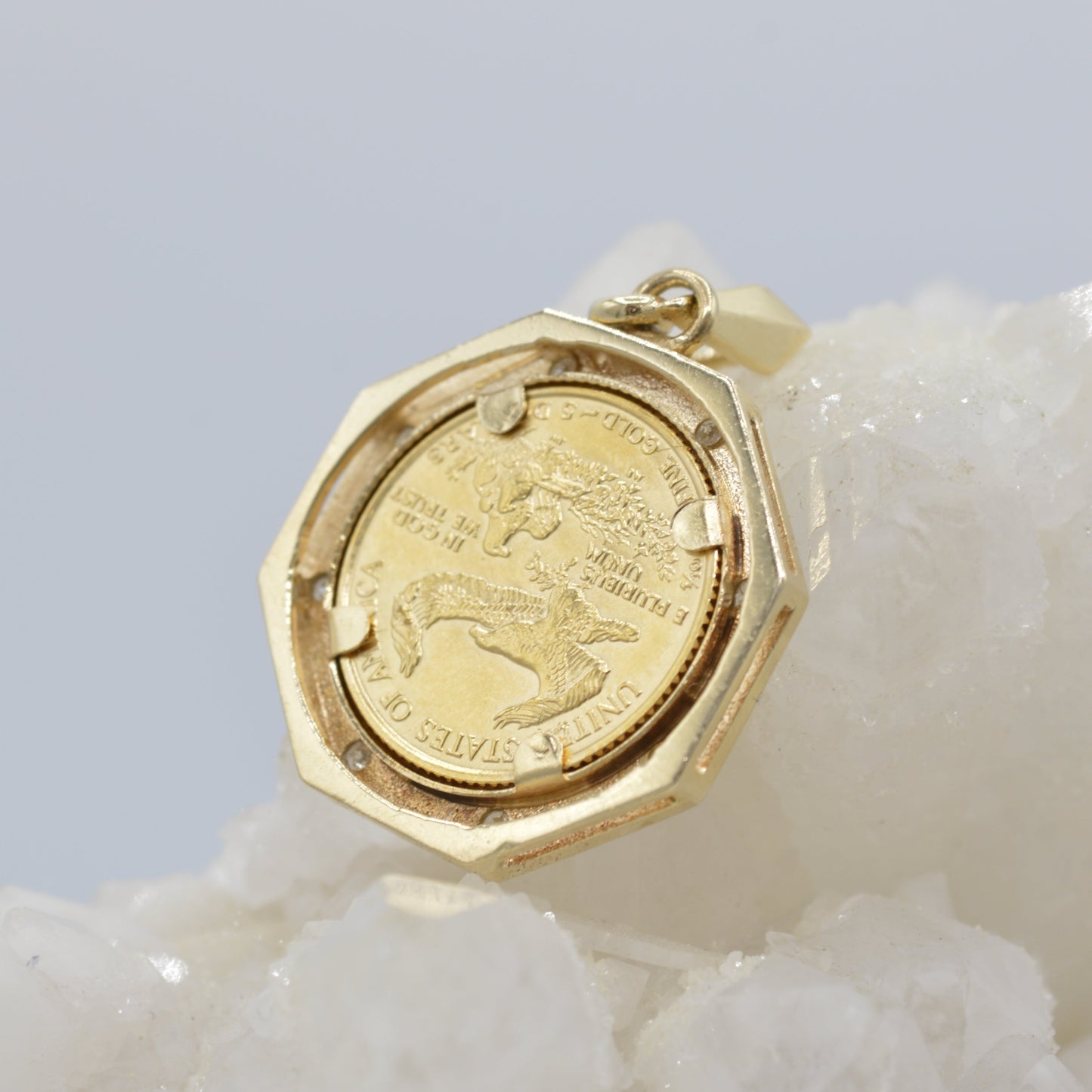 Lady Liberty Coin Pendant