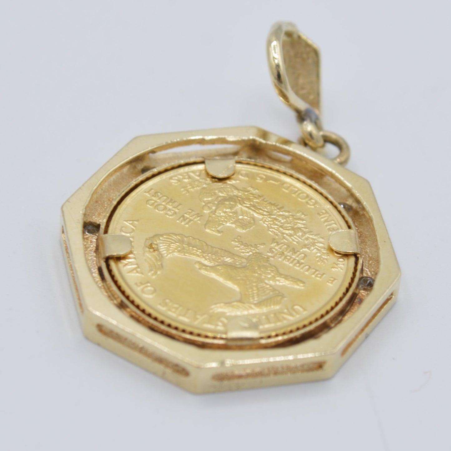 Lady Liberty Coin Pendant