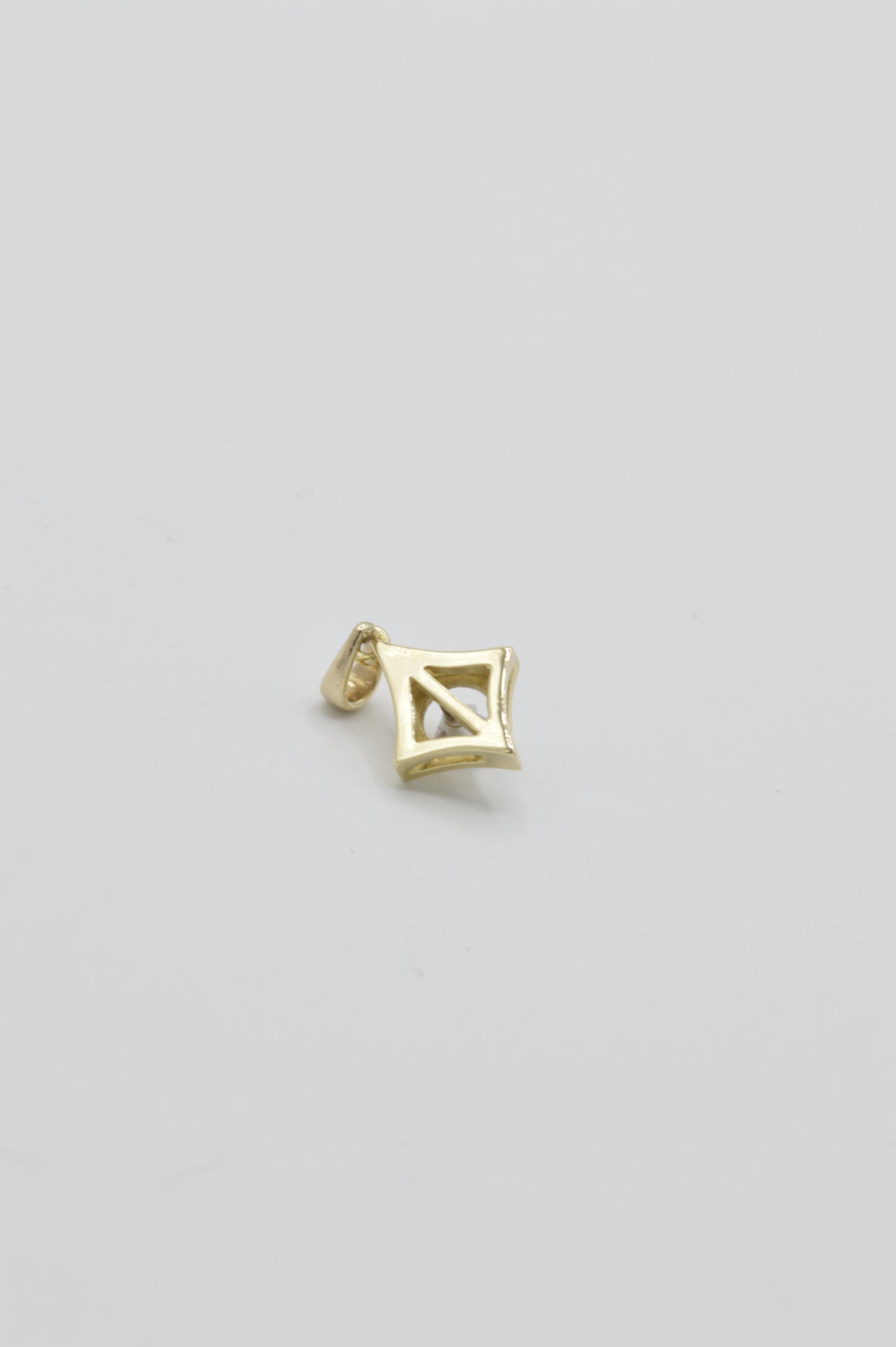 Morning Star Charm, 14k