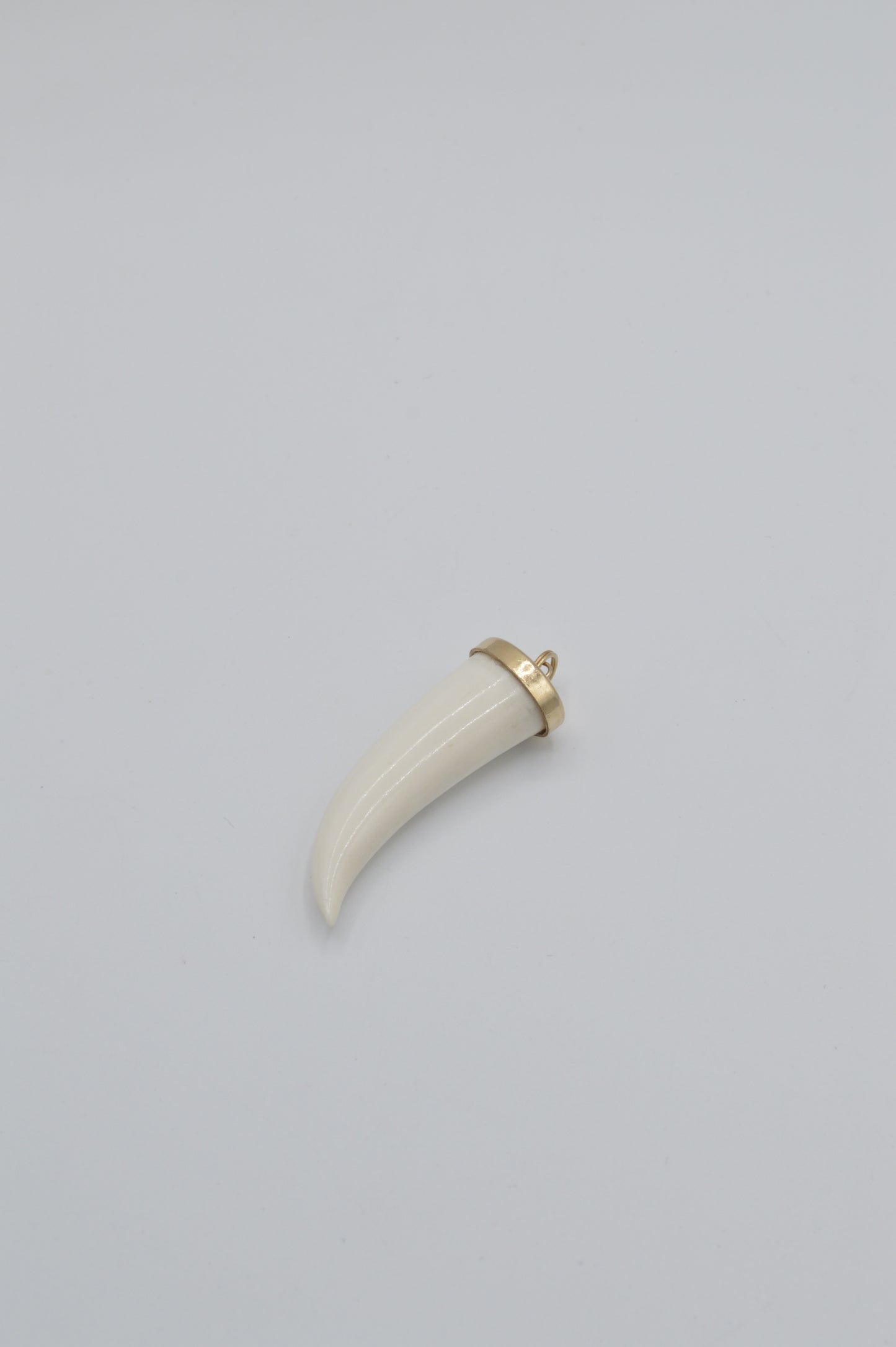 Tusk Pendent, 14k