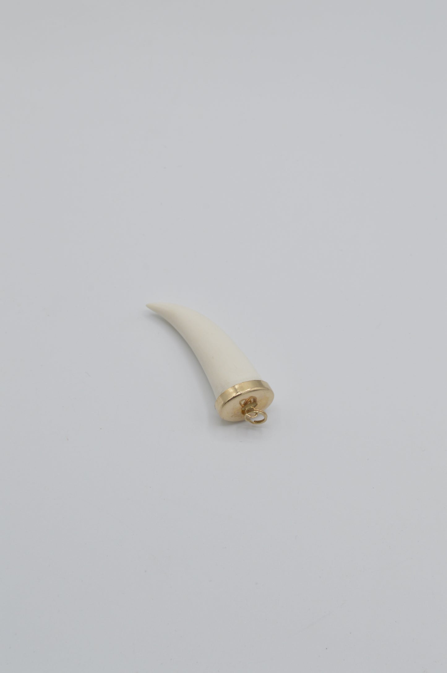 Tusk Pendent, 14k