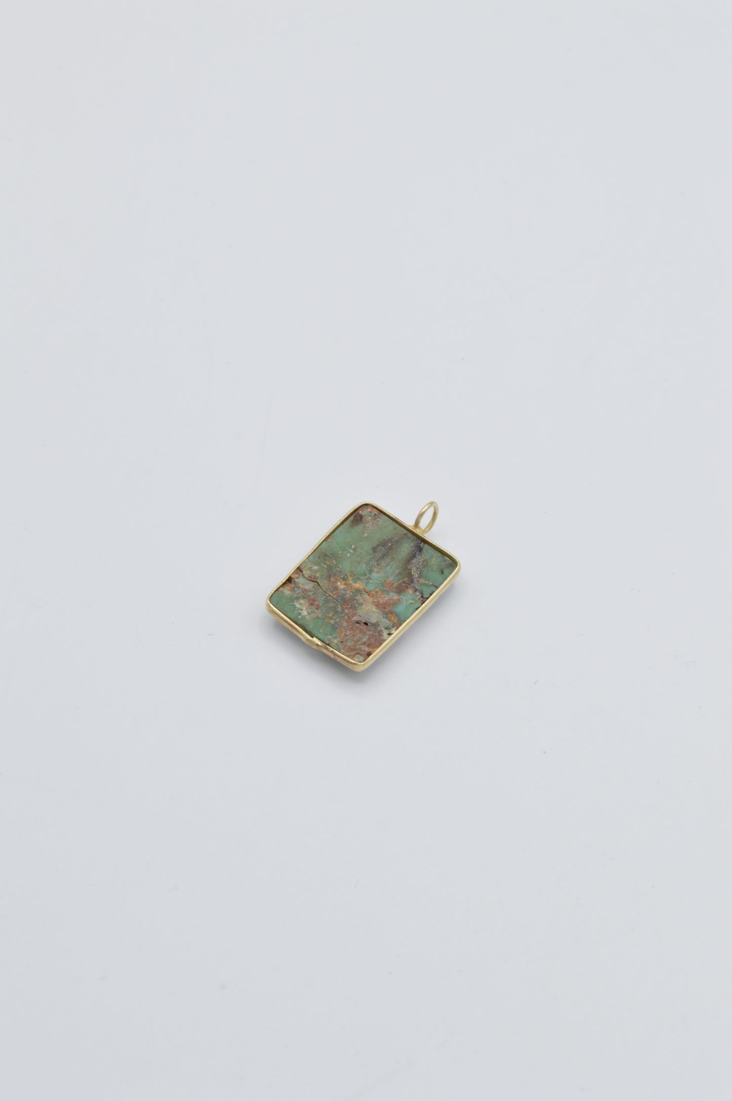 Natural Turquoise, 14k