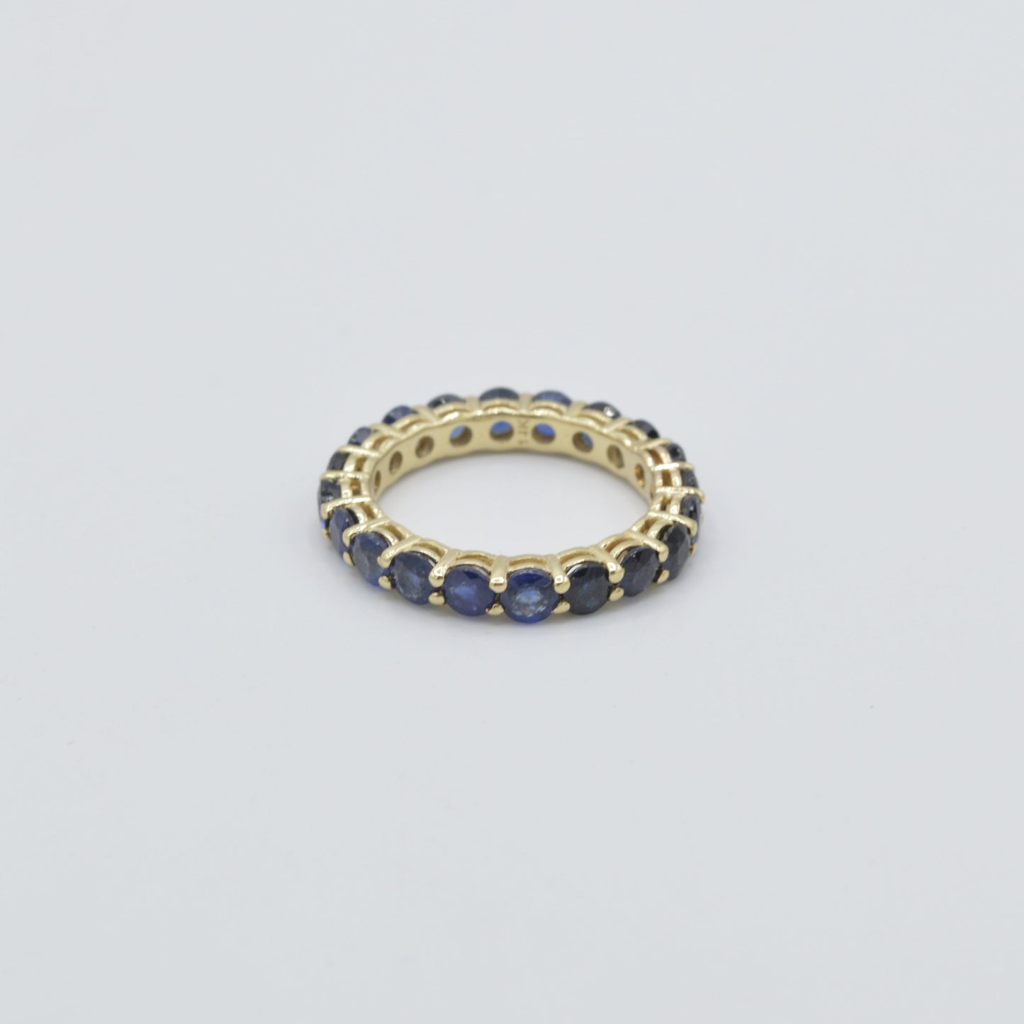 Sapphire Eternity Band, 14k