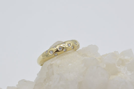 Polkadot Ring, 14k