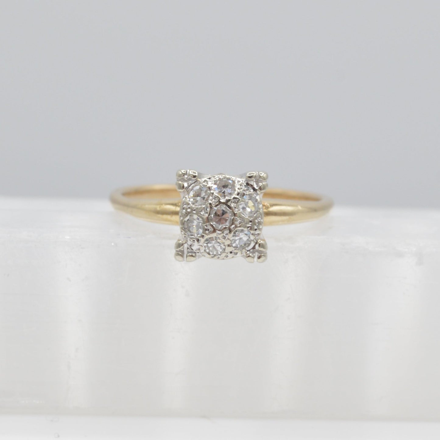 Mandala Engagement Ring