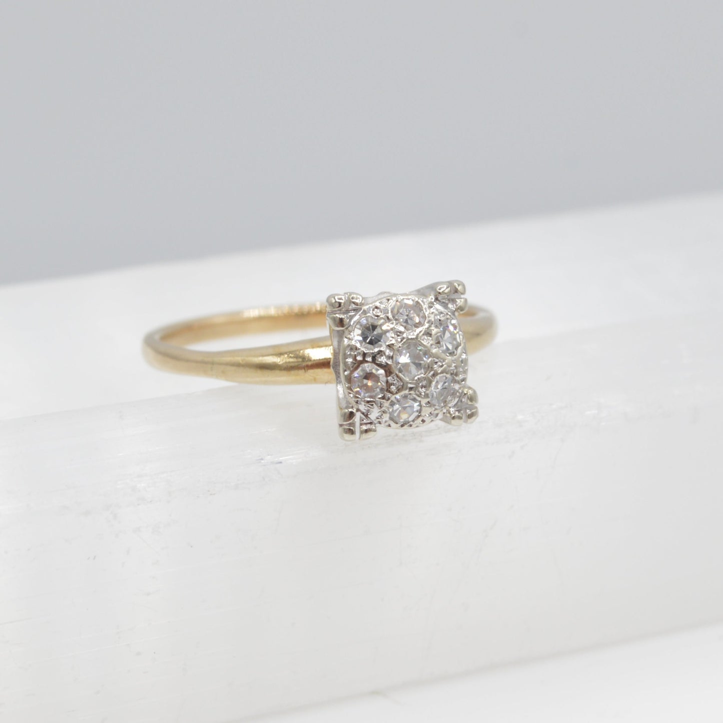 Mandala Engagement Ring