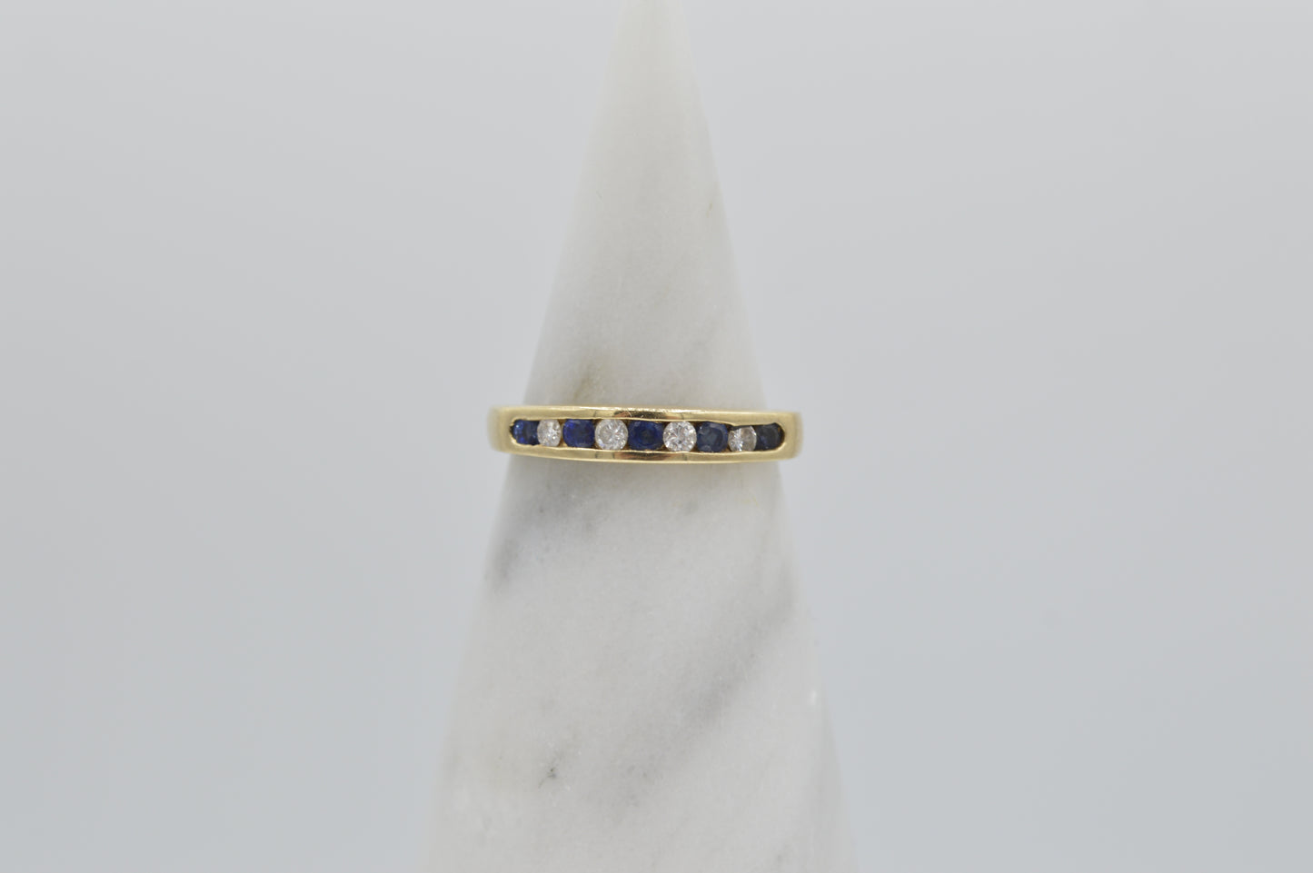 Sapphire Stacker, 14k