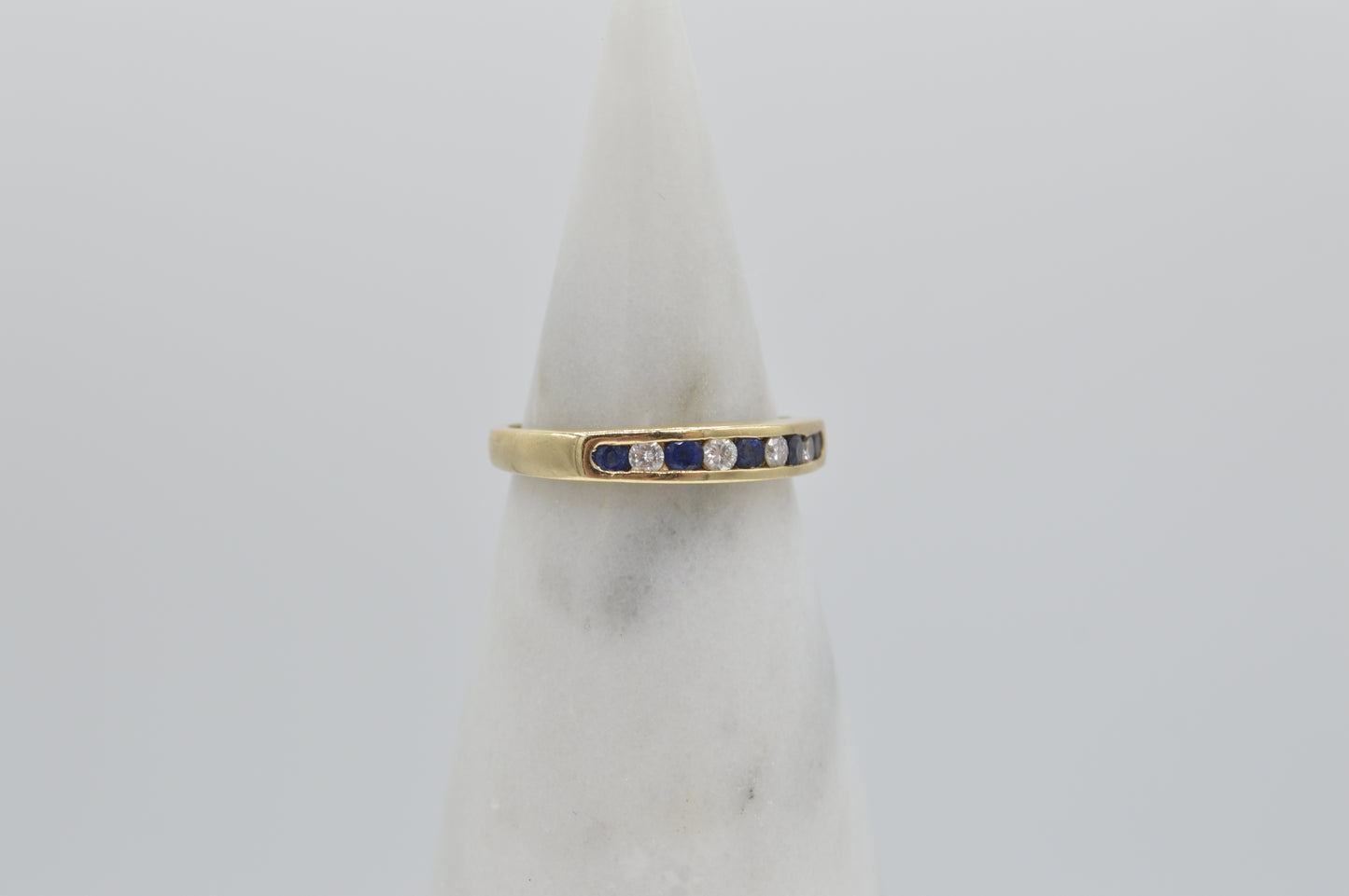 Sapphire Stacker, 14k