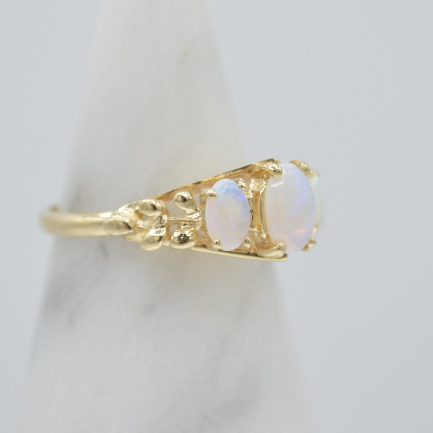 Tri-Opal Ring