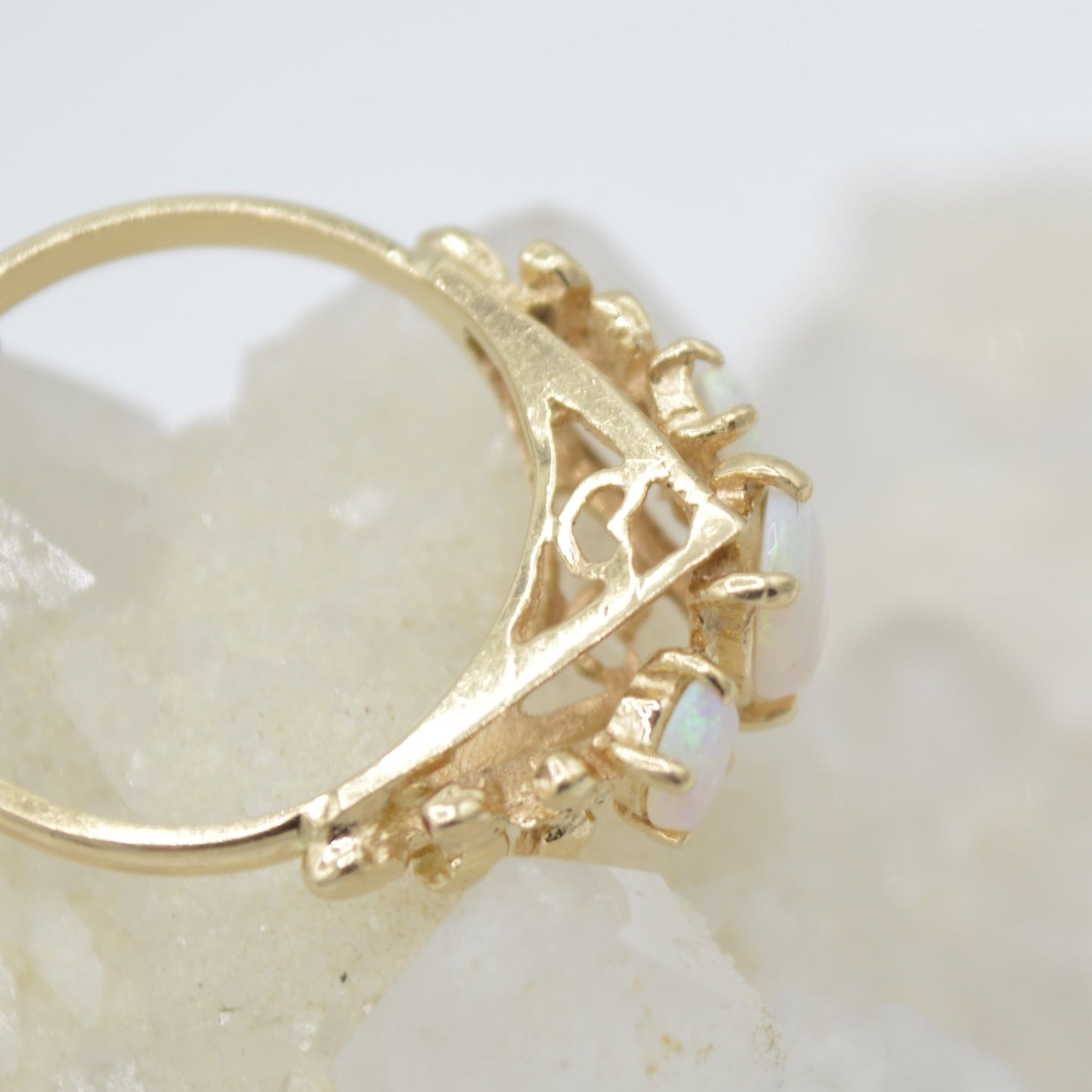 Tri-Opal Ring
