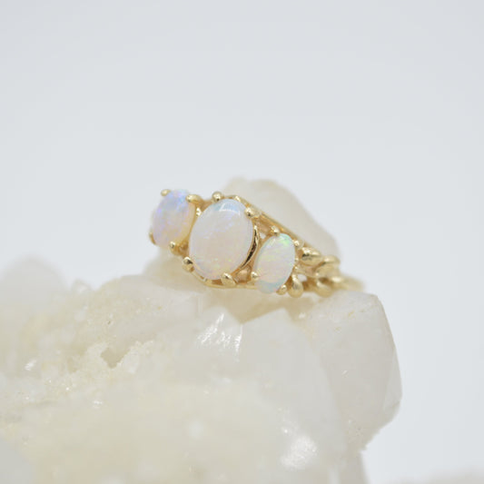 Tri-Opal Ring
