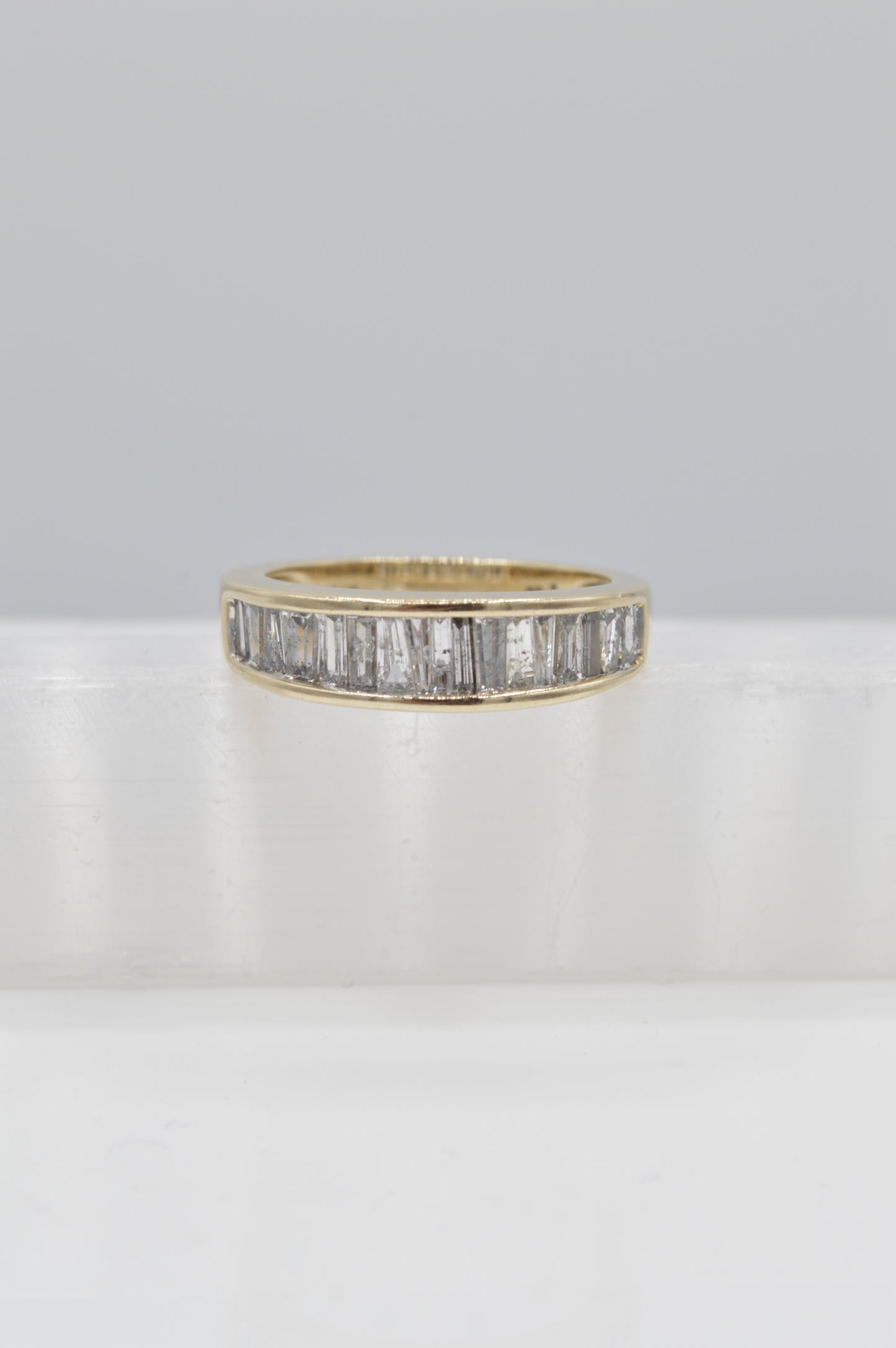 Baguette Diamond Band