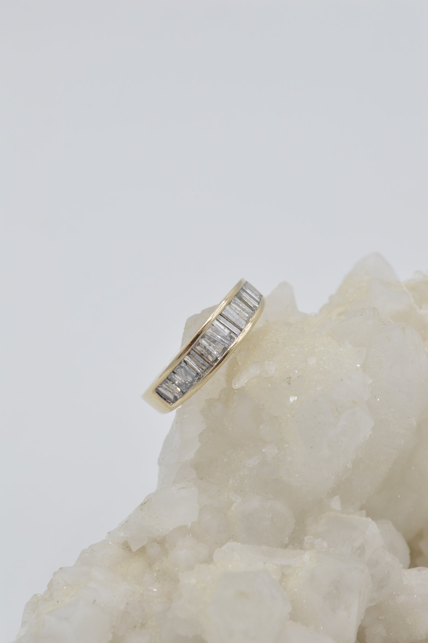 Baguette Diamond Band
