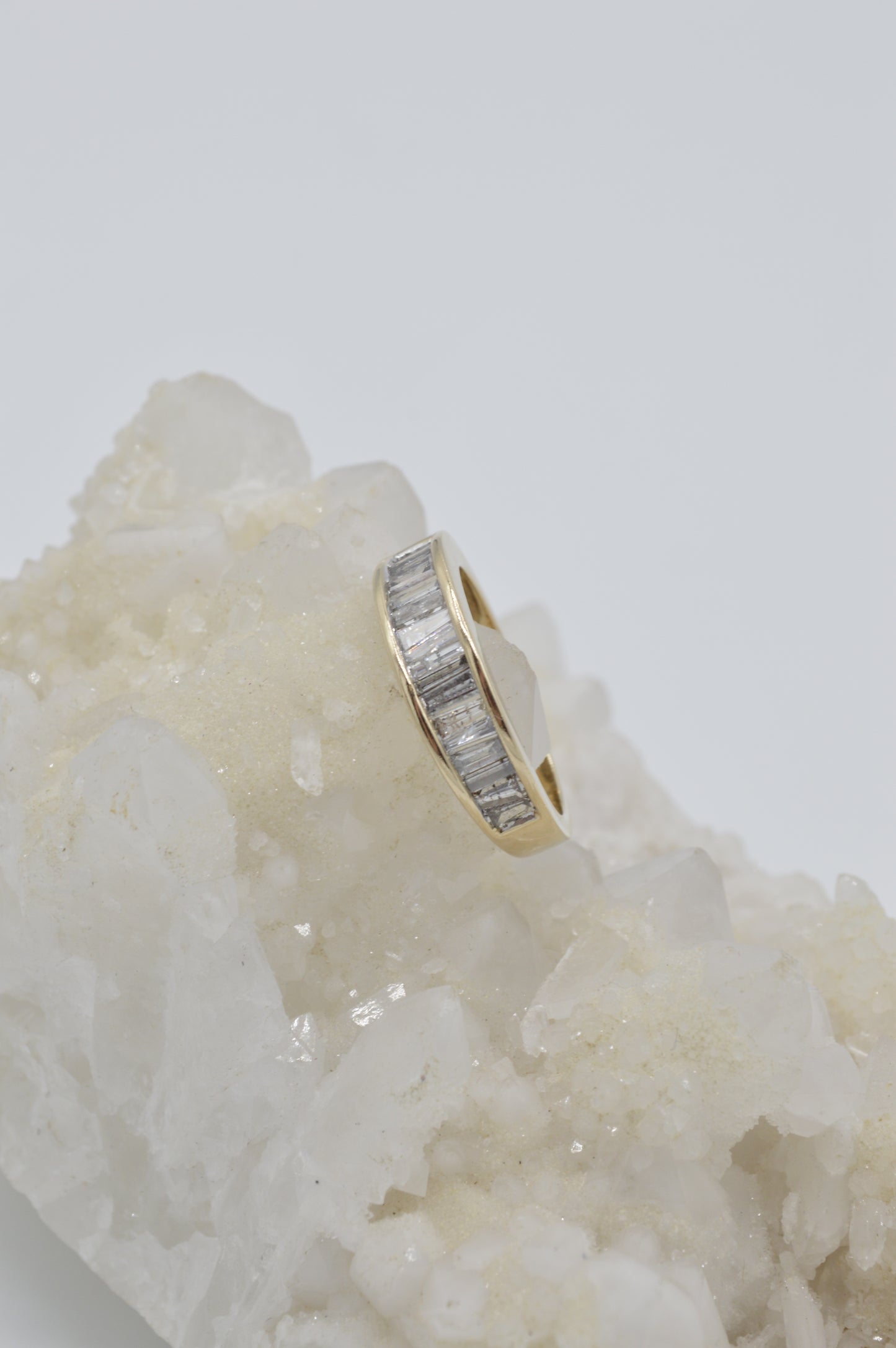 Baguette Diamond Band