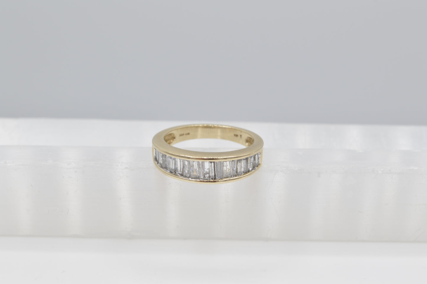 Baguette Diamond Band