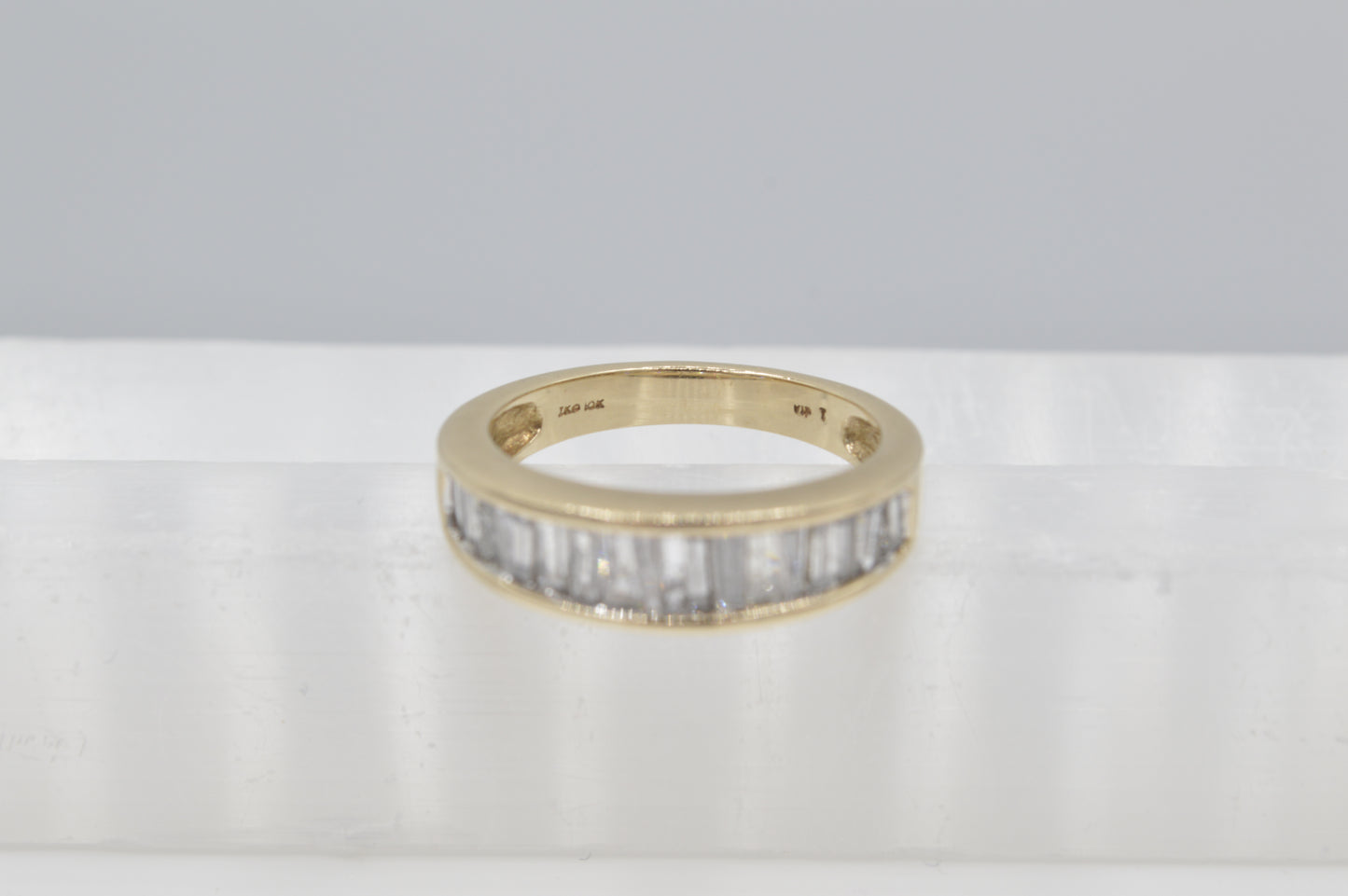 Baguette Diamond Band