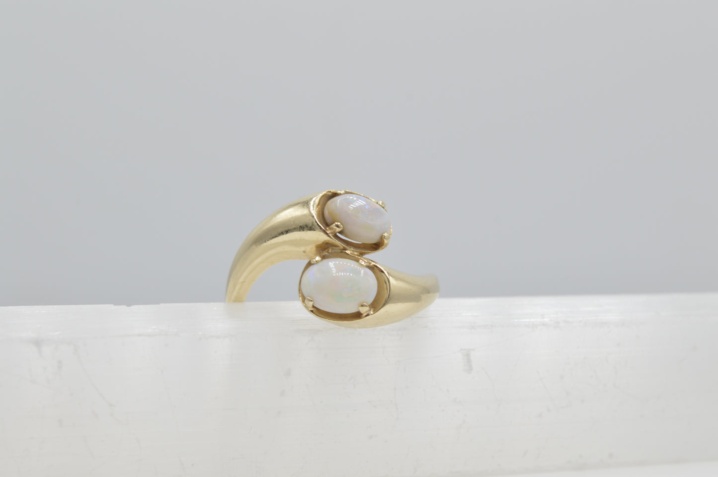 Opal Bypass Ring, 14k