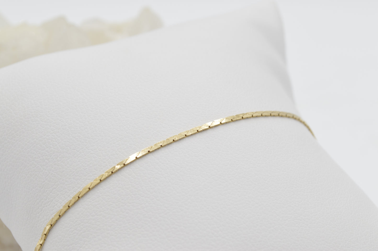 Cobra-Link Bracelet, 14k