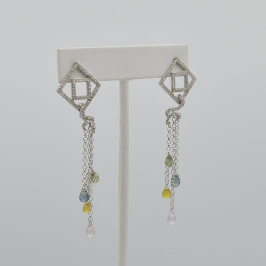 Rainbow Rain Earrings