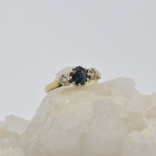 Sapphire Serenity Ring