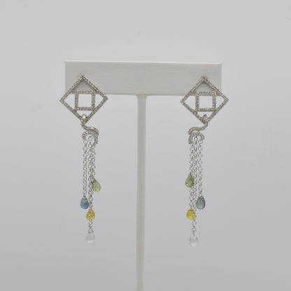 Rainbow Rain Earrings