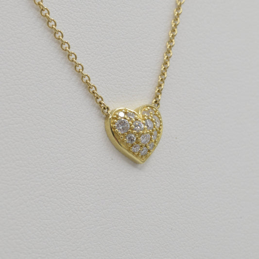 Soften Your Heart Necklace, 18k