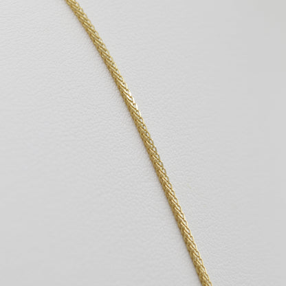 Dainty Wheat Chain, 20"