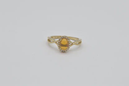 Opal Aura Ring, 10k