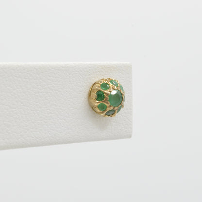 Antique Emerald Studs