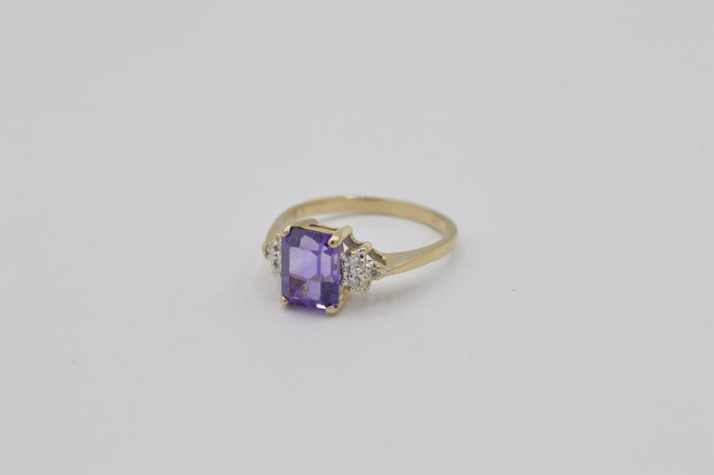 Purple Rain Ring, 14k