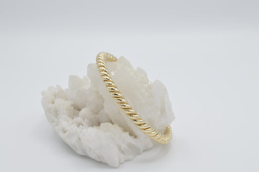 Thick Rope Bangle