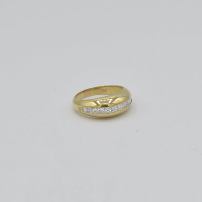 Princess Diamond Ring, 18k