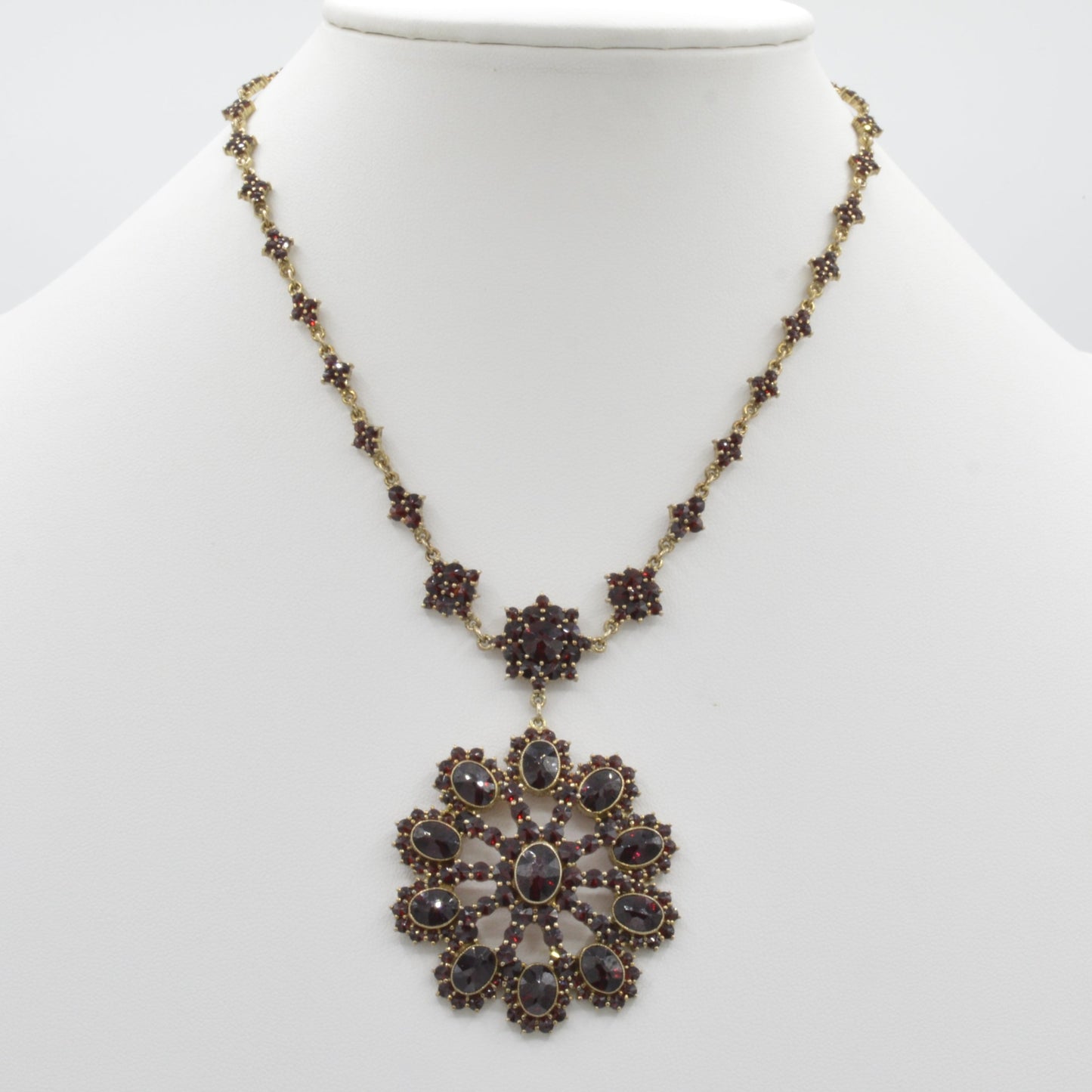 Vintage Garnet Necklace