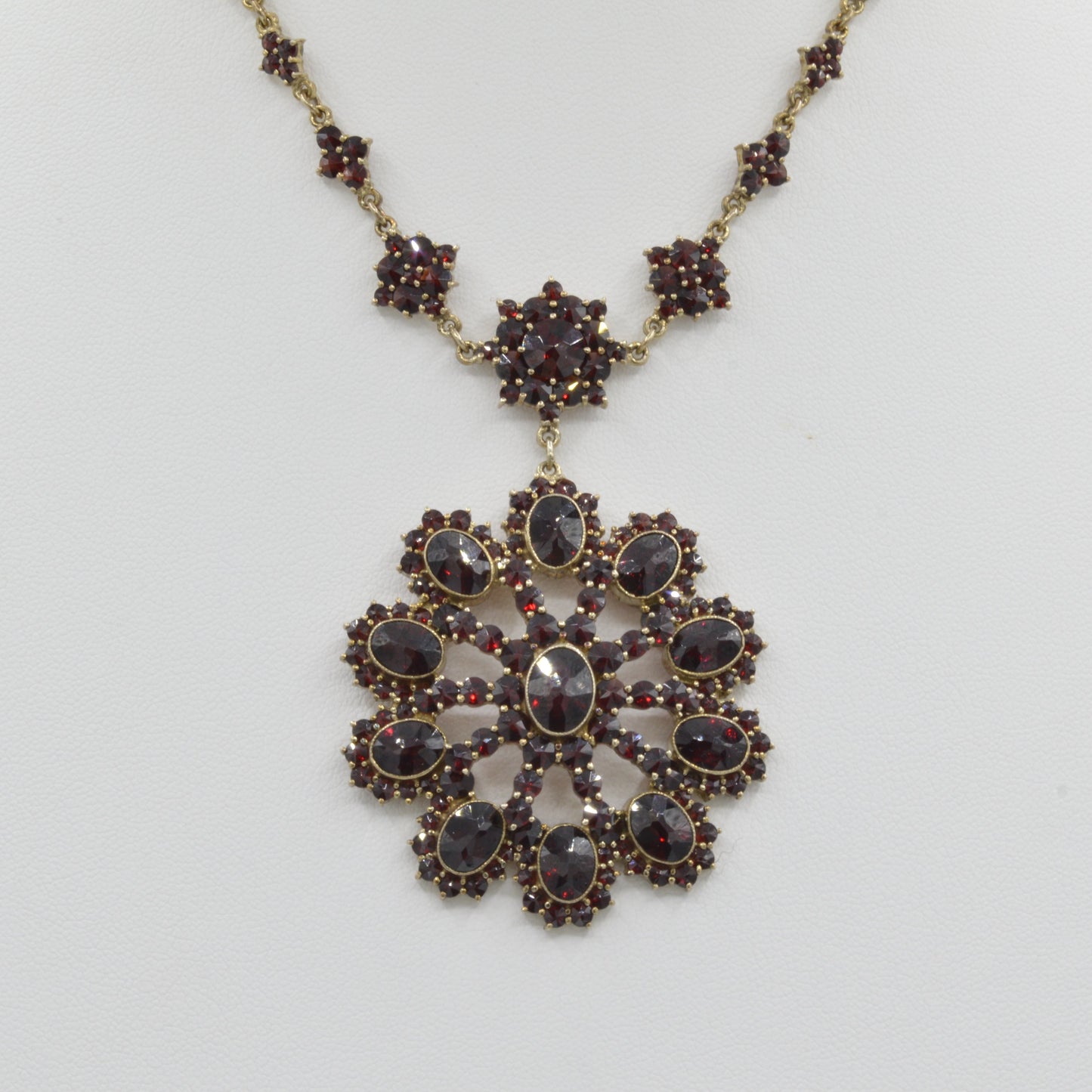 Vintage Garnet Necklace