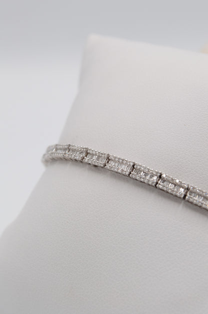 White Gold Diamond Bracelet