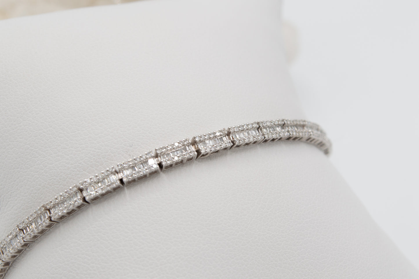 White Gold Diamond Bracelet