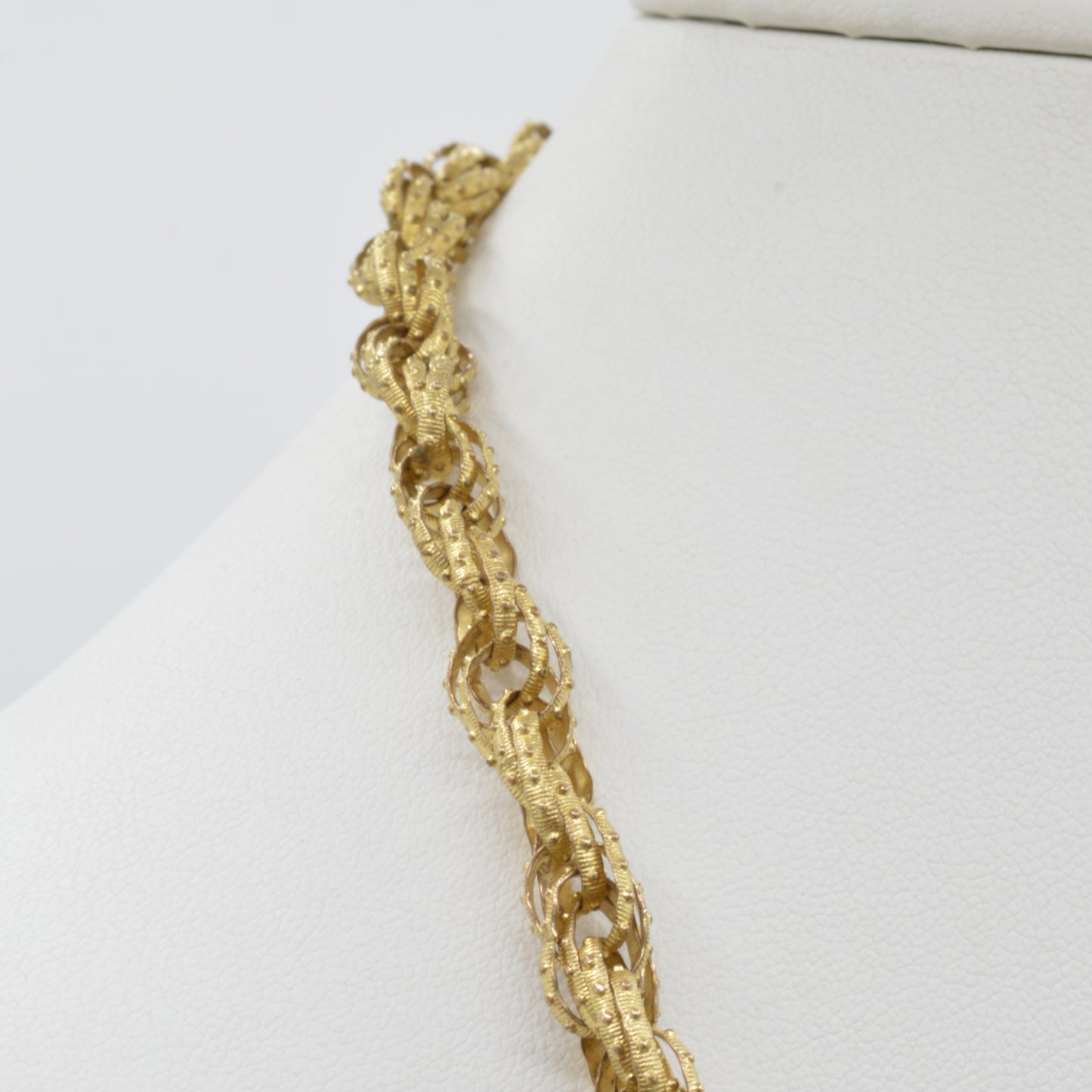 Ribbed Antique Rope Chain