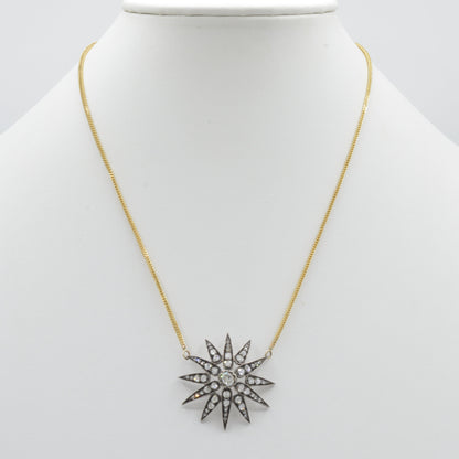 Antique Firework Necklace