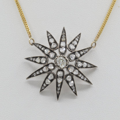 Antique Firework Necklace