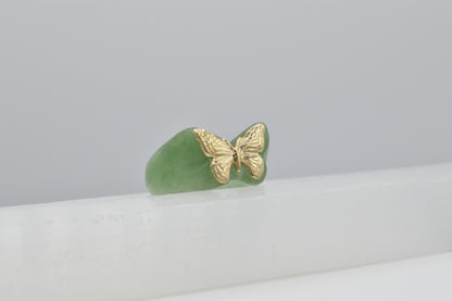 Jade Butterfly Ring