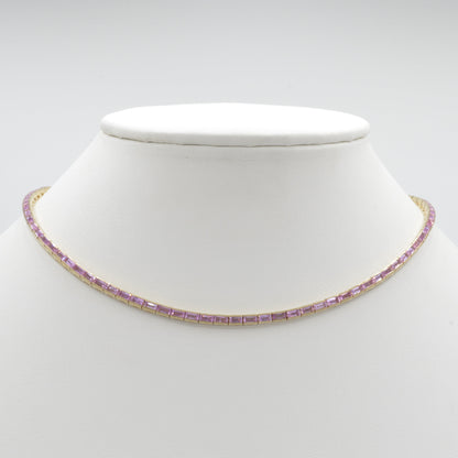 Pink Pink Sapphire Collar