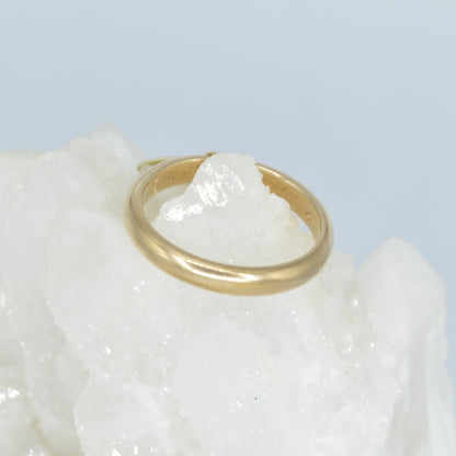 Half-Round Band, 14k