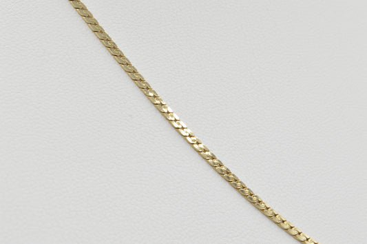 Serpentine Chain, 18"